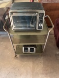 vintage kitchen cart w/toasters