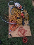 Pile of extension cords