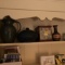 Decor Items Top Right Shelf
