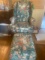 wing back chair w ottoman