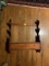 wooden wall gun rack