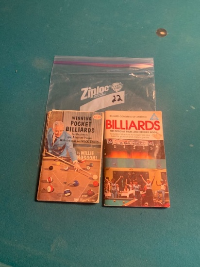 2 billiard rule books