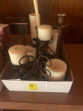 Asst candles/holders