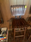 slat style bar stool