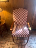 Nice Plaid Arm Chair