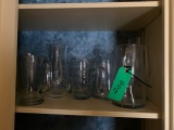 asst clear glass pitchers