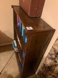 wooden book shelf