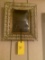 vintage lighted metal picture frame