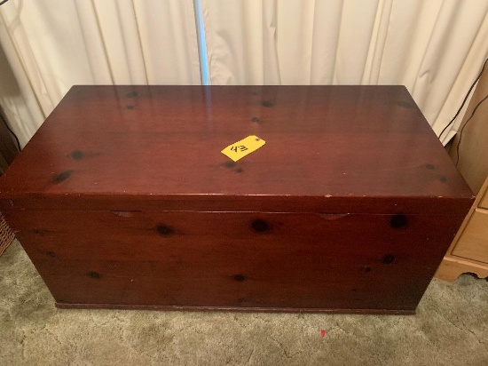 Wood chest