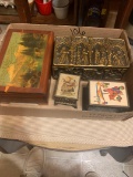 4 knick knack boxes