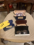 glasses and misc cases