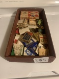 Wooden box of matches