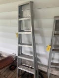 Werner aluminum ladder 6'