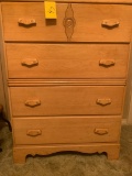 Gaucho 4 drawer wood dresser