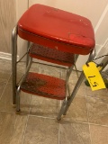 step stool vintage chair