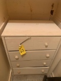 wooden 4 drawer chest
