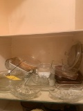 assorted Pyrex and dishes
