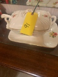 serving dish and tray