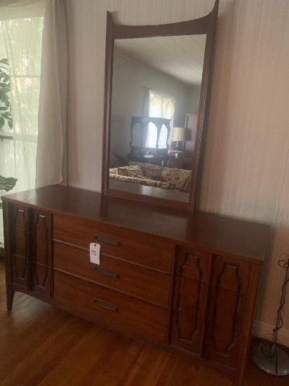 old nice dresser with mirror