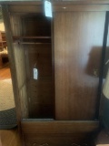 very nice old wooden wardrobe closet