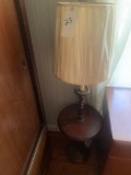 neat old table lamp