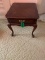 SMALL QUEEN ANNE SIDE TABLE 4 DRAWER