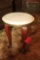 SMALL MARBLE TOP TABLE (ROUND)