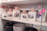 ROOSTER CANISTERS/PITCHER