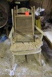 OLD CHAIR AND WASHBOARDS