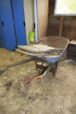 WHEEL BARROW AND CONTENTS