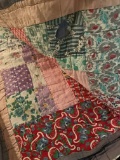 VERY OLD QUILTS VARIOUS CONDITION, STAINED