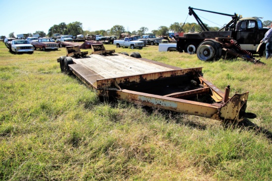 YELLOW PINTLE HITCH TRAILER