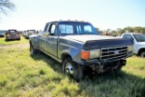 1989 FORD F350 EXT CAB DUALLY