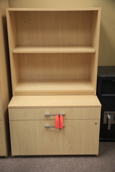 JSI VISION 2 DRAWER /BOOKCASE