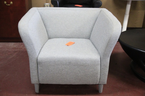 GREY WAITING ROOM CHAIR