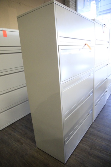 METAL LATERAL FILE CABINET