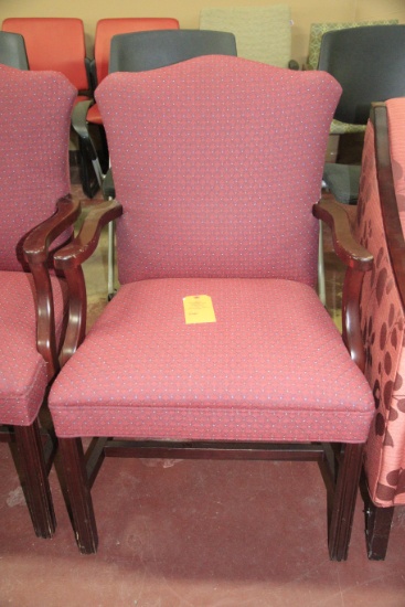 WOODEN ARM CHAIR