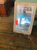 OLD TABLE TOP MIRROR