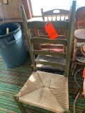 3 OLD WOODEN CHAIRS