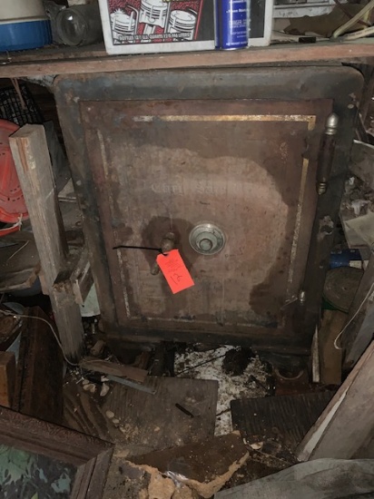 LARGE OLD CARY SAFE