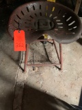 OLD PLOW SEAT STOOL