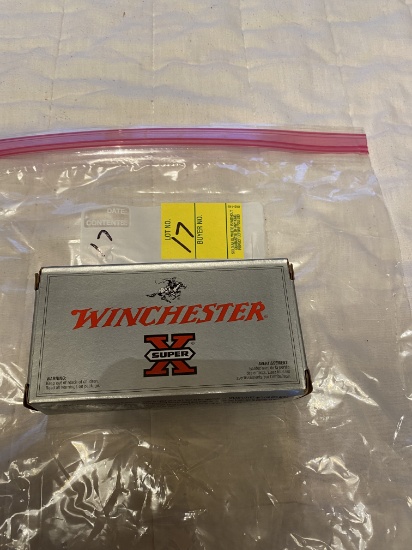 WINCHESTER 9MM LUGER 50 ROUND BOX AMMO
