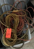 BASKET OF GOOD EXTENSION CORDS