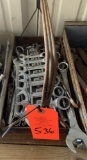 TRAY OF WRENCHES
