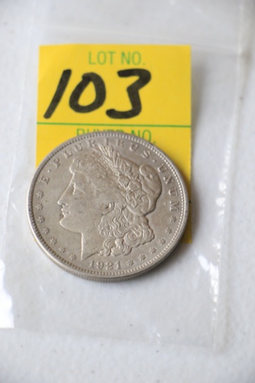 1921 MORGAN DOLLAR