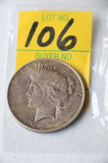 1923 PEACE DOLLAR