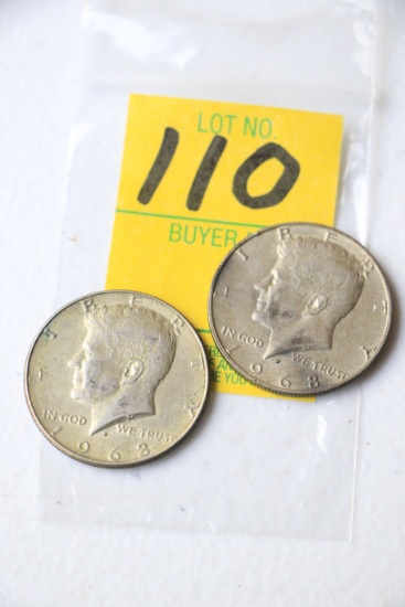 KENNEDY 1/2 DOLLARS