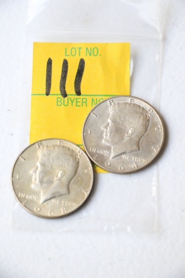 KENNEDY 1/2 DOLLARS