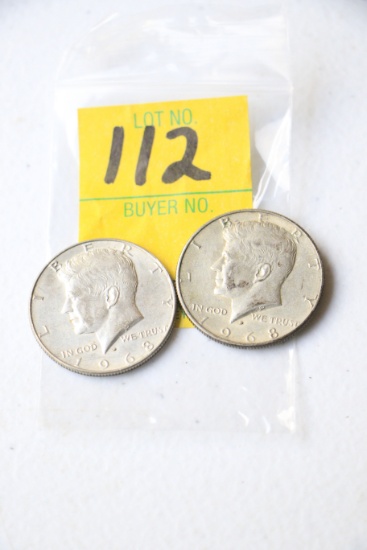 KENNEDY 1/2 DOLLARS