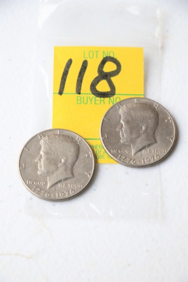 KENNEDY 1/2 DOLLARS